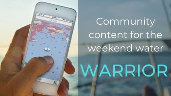 Waze of the water