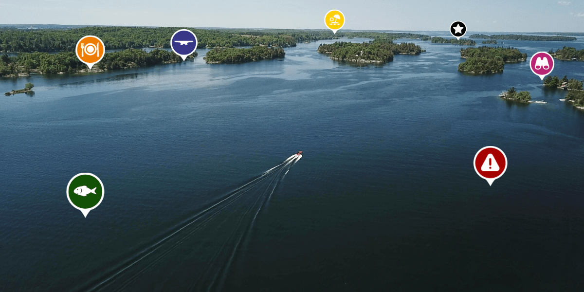 Wavve Boating Thousand Islands St Lawrence boating charts