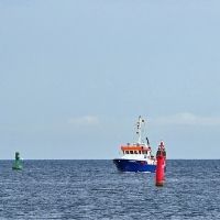 Navigating Between Channel marker buoys