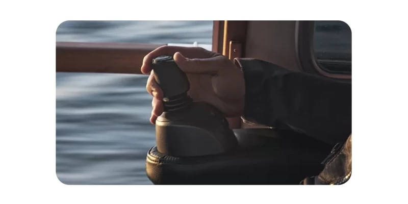 Volvo Penta new joystick steering