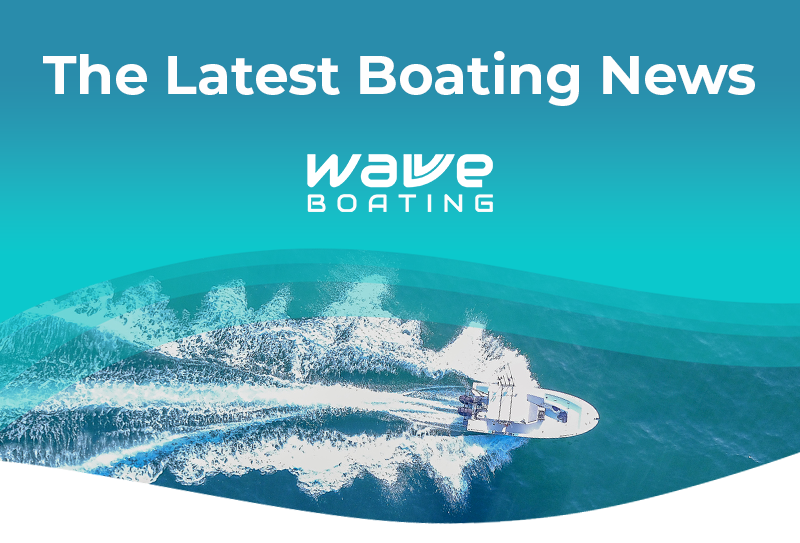 BoatingLifestyle-2024-Header3 Aerial view of Tampa Bay at dusk, water in forefront