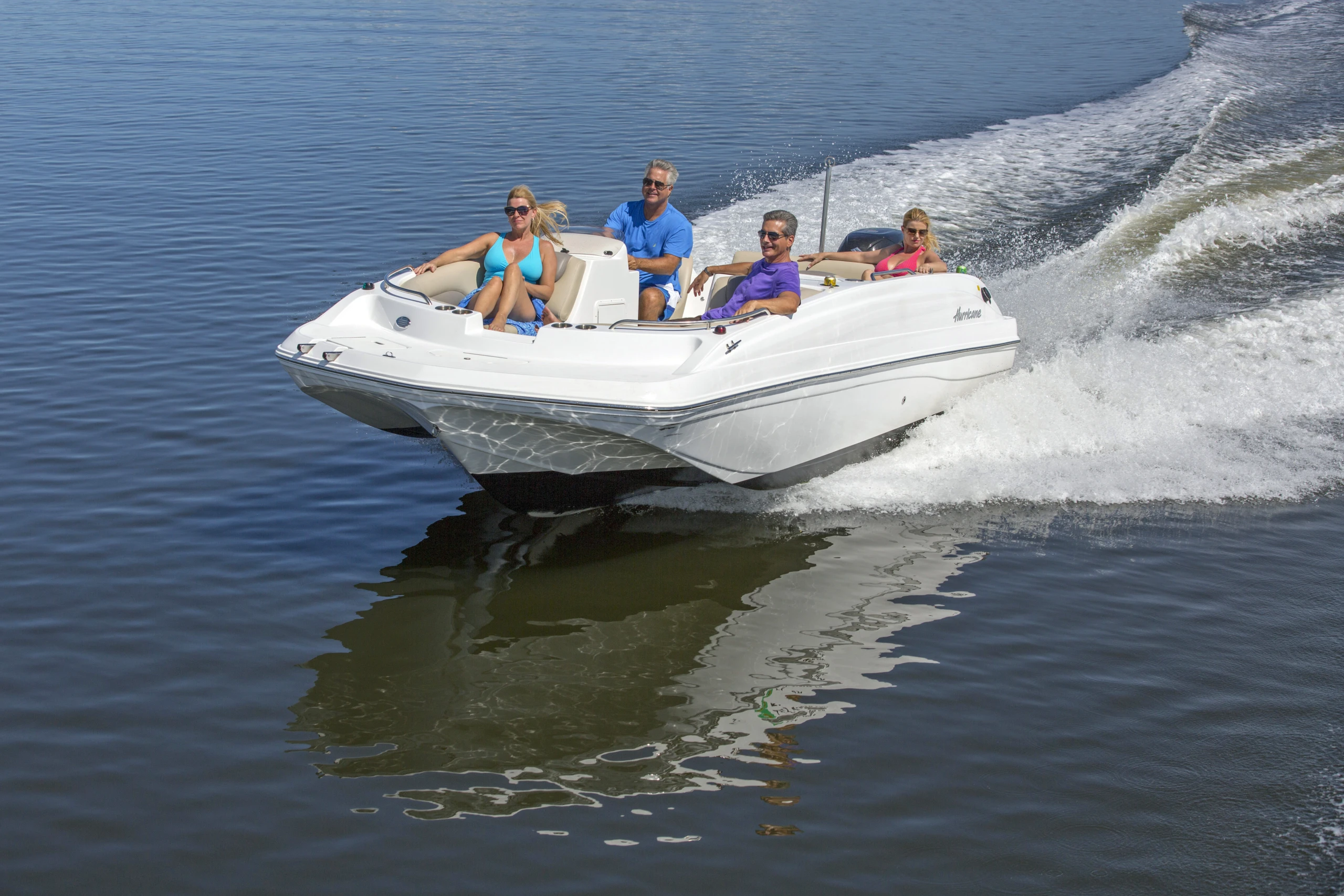 family-deck-boat
